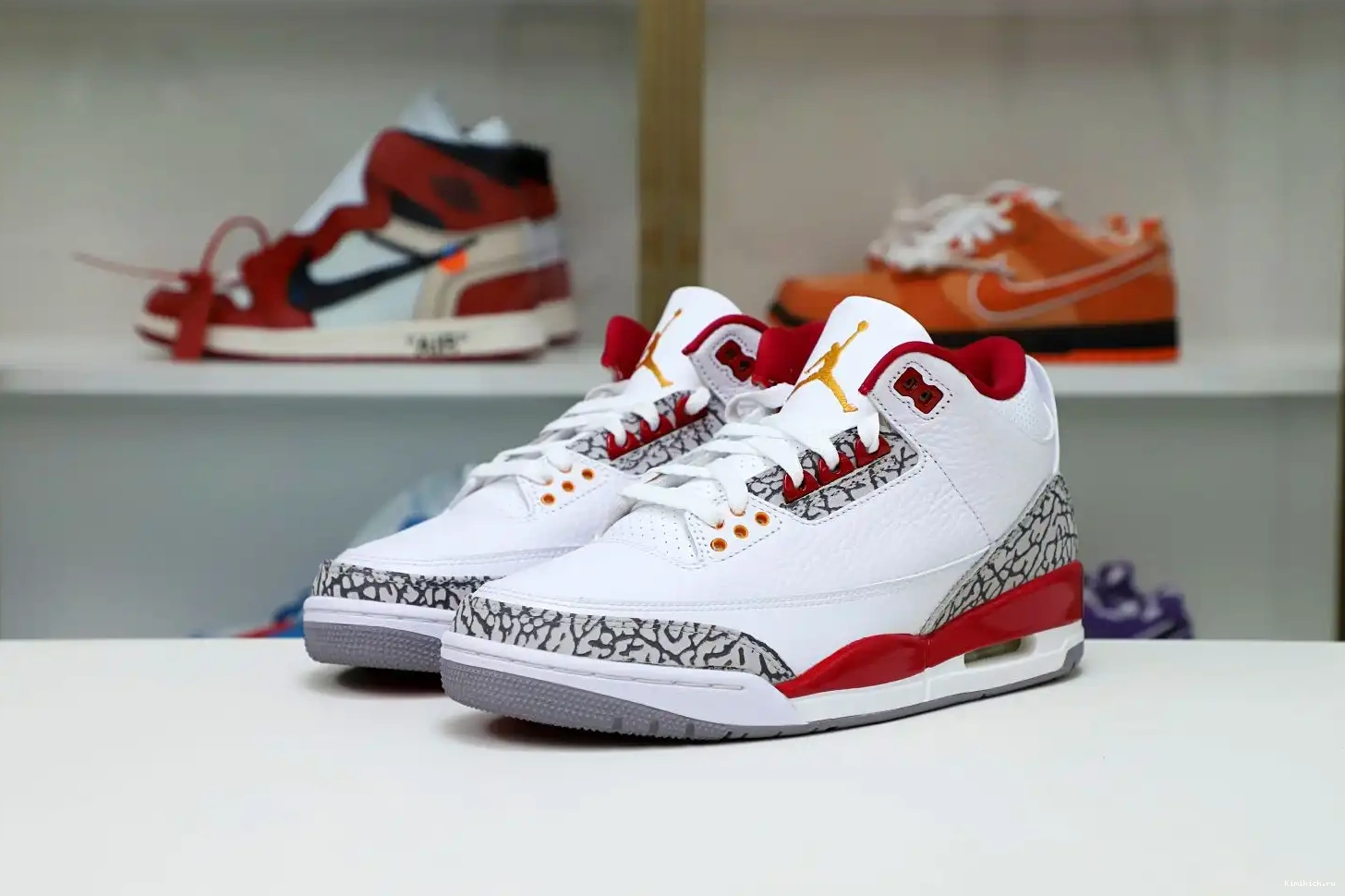 3 Cardinal  Jordan Red(CT8532-126） Kimikick Air Retro 0605